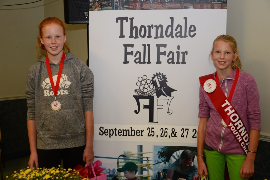 Youth Fair Champion - Miranda teBokkel, Youth Fair Runner-up - Nicole teBokkel