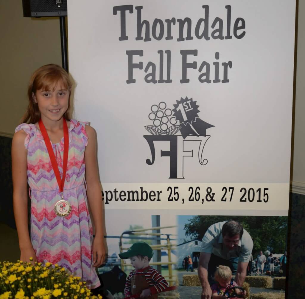 Youth Fair Agricultural Champion - Ashley Legg