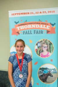 Youth Fair Runner-up: Ashley Legg Not Pictured: Agricultural & Youth Fair Champion: Caelan MacKay