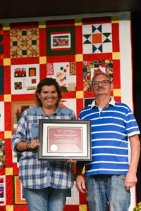 Ontario Association of Agricultural Societies Meritorious Service Award Winners: Gillian and Wayne Partridge