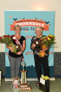 Homecraft Queen: Carolyn teBokkel and Runner-up: Jackie Malleck