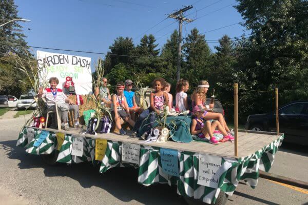 Grand Champion and Best Family Float - John and Eleanor Hudson and Family
