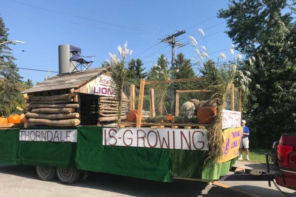 Best Club or Organization Float: Thorndale Lions