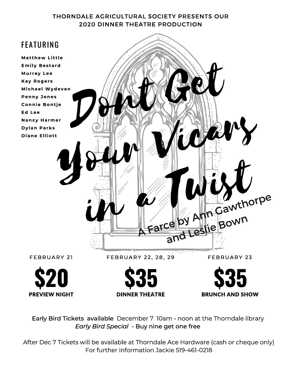 Dinner Theatre Poster